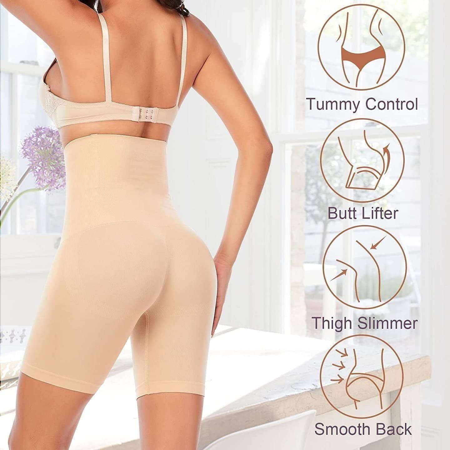 4-in-1 Seamless Tummy Tucker Shapewear for Women – Slimming Body Shaper for Tummy, Back, Thighs & Hips | Quick Slim Shape Wear