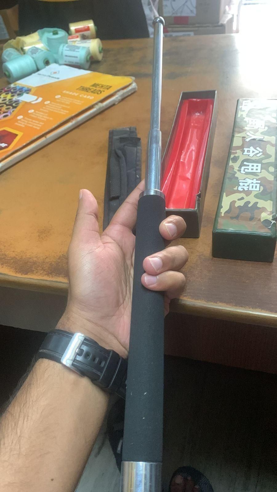 Heavy Metal Self-Defense Tactical Rod – Extendable, Durable, and Compact Personal Safety Tool