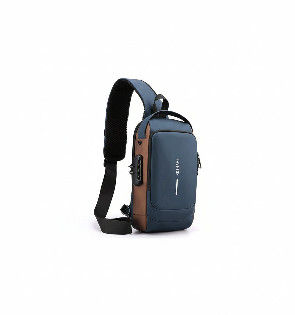 Sling Bag for Men &amp; Women with USB Charging Port Design